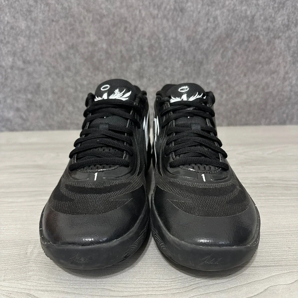 Puma‎ MB.02 Oreo Basketball Shoes Mens 10.5 Black White 379420-01 LaMelo Ball